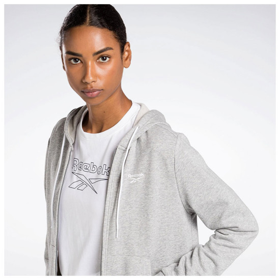 Reebok Γυναικεία ζακέτα Identity Small Logo French Terry Reebok Γυναικεία ζακέτα Identity Small Logo French Terry